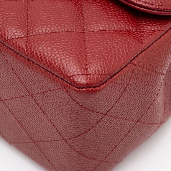 Chanel Caviar Leather Classic Jumbo Single Flap Bag - Picture 14 of 14